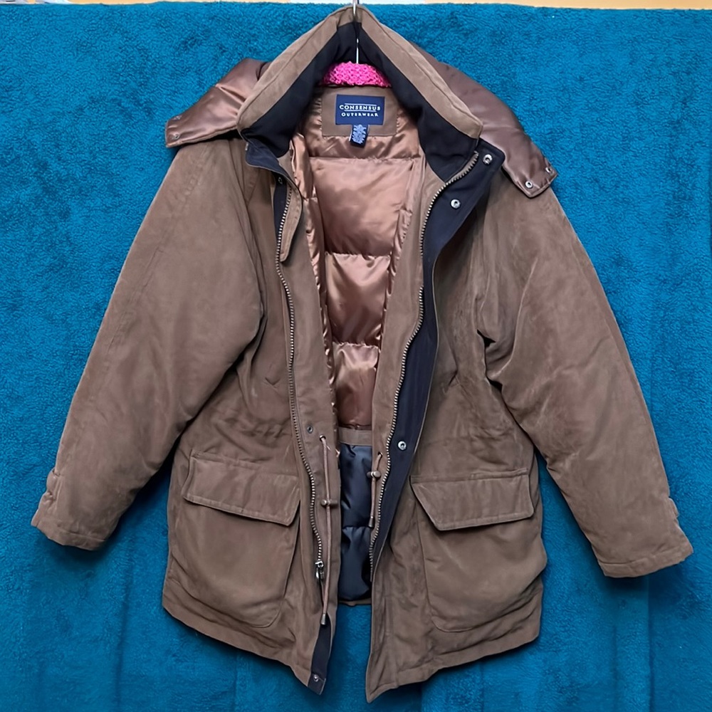 Men’s Consensus Outerwear Duck Down Heavy Winter Coat XL